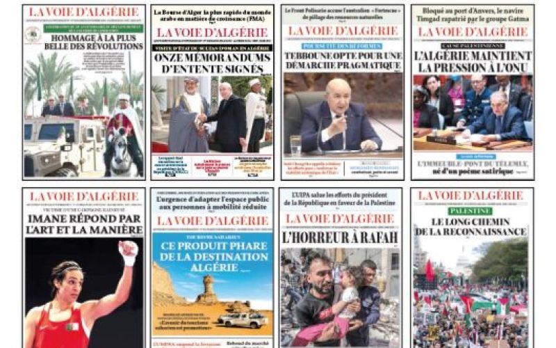 «La Voie d’Algérie», une année déjà !